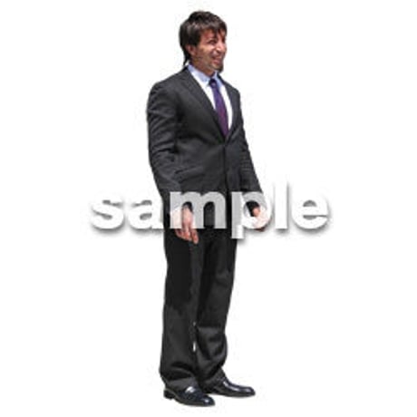 Cutout People　ビジネス　AA_157