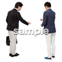 Cutout People　男性ペア　JJ_414
