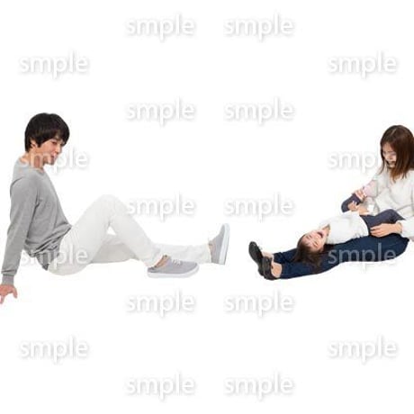 Cutout People　ファミリー　II_213