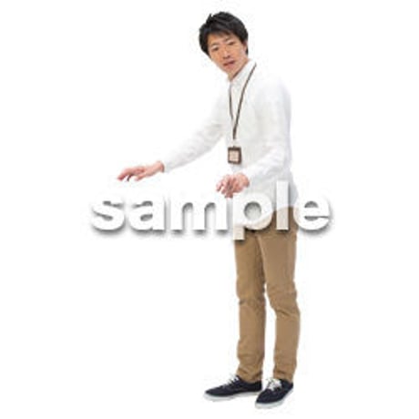 Cutout People　ビジネス-日本人　EE_302