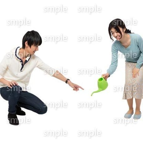 Cutout People　ガーデニング　II_167