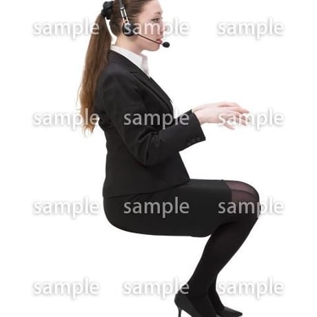 Cutout People　ビジネス　AA_458