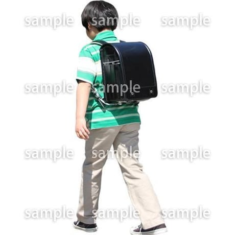 人物切抜き素材　キッズ・スクール編　O_329