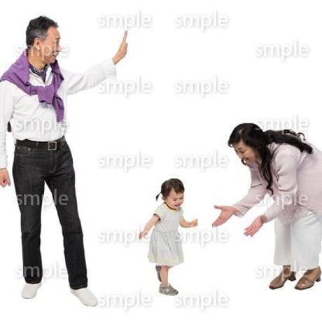 Cutout People　ファミリー　GG_202