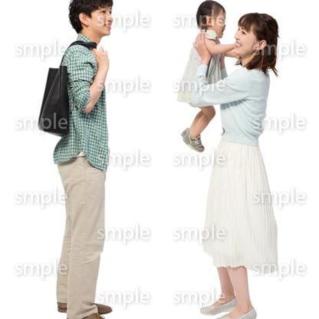 Cutout People　ファミリー　GG_123