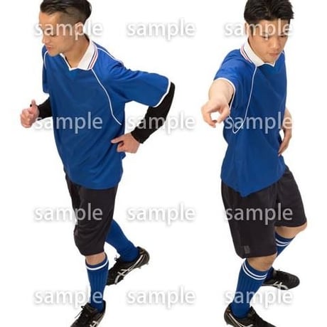 Cutout People　スポーツ 鳥瞰　CC_377