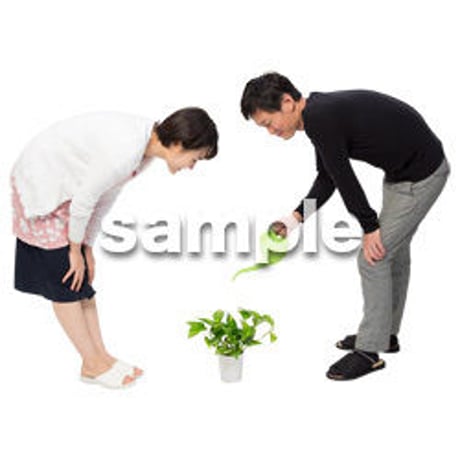 Cutout People　ガーデニング　II_159