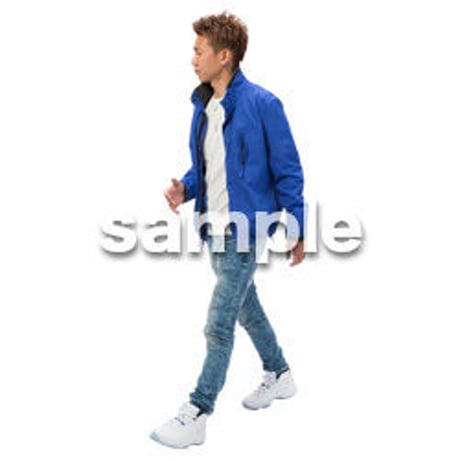 Cutout People　日本人カジュアル　BB_192