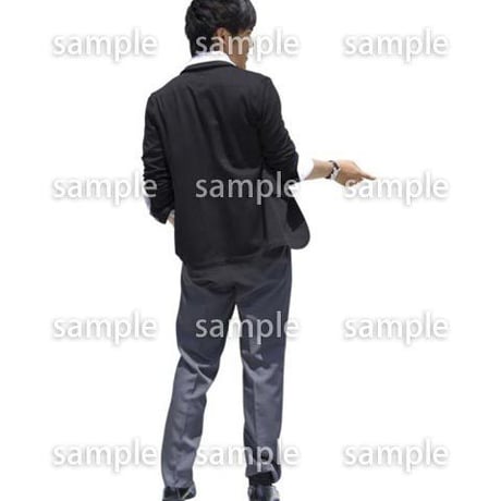 人物切抜き素材　ベーシックファッション編　P_450
