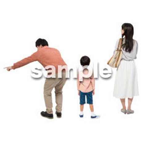 Cutout People　ファミリー　GG_150