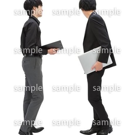 Cutout People　ビジネス-日本人　EE_138