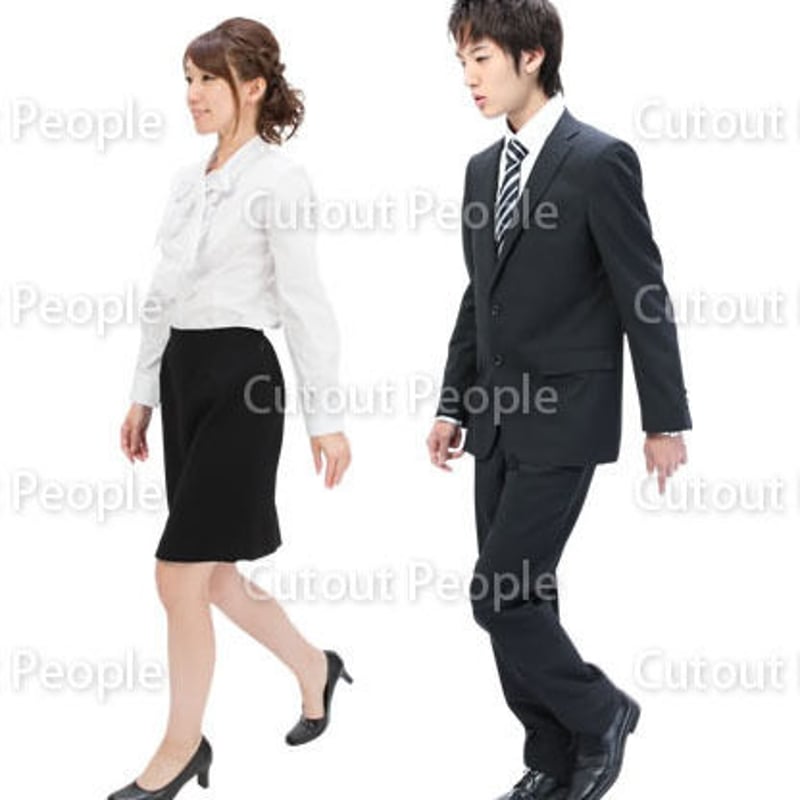 【 ちーあん 】 切抜きセット 人物切抜きセット☆ビジネス・日本人 1_set091 | NO-N-NO 人物切り抜き