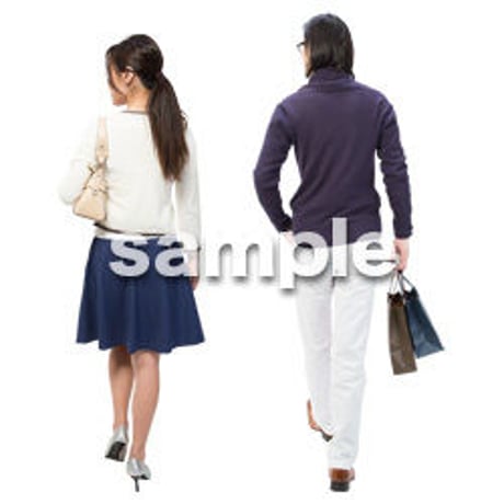 Cutout People　ショッピング　JJ_050