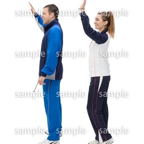 Cutout People　スポーツ　CC_058