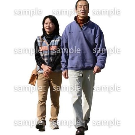 人物切抜き素材　男性女性編　A_034
