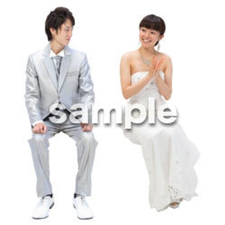 Cutout People　ウェディング　DD_043