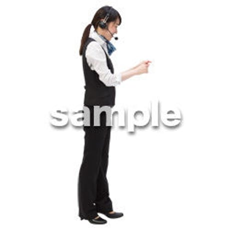 Cutout People　ビジネス-日本人　EE_378