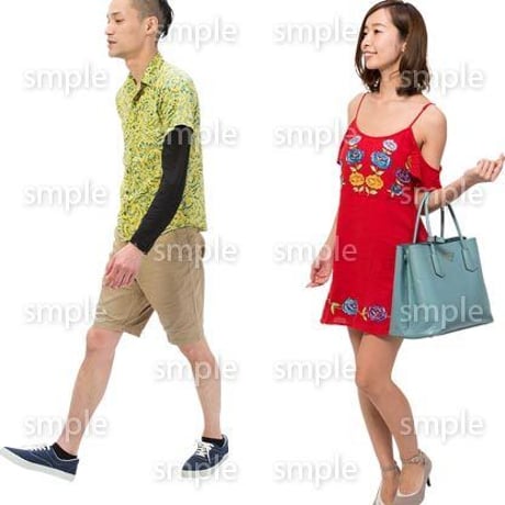 Cutout People　ショッピング　JJ_097
