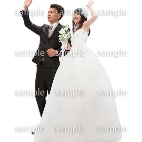 Cutout People　ウェディング　DD_019