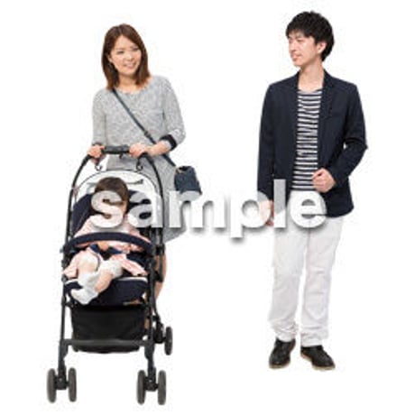 Cutout People　ファミリー　GG_131
