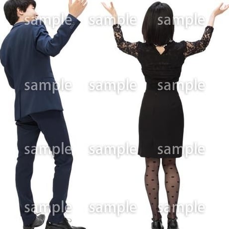 Cutout People　パーティー　DD_110