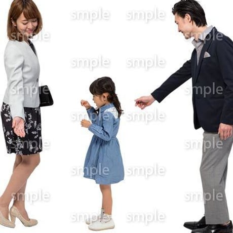 Cutout People　ファミリー　GG_023