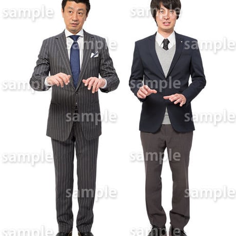 人物切抜きセット☆ハイクラス　スタッフ　1_set129