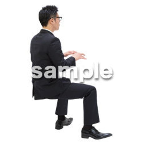 Cutout People　ビジネス-日本人　EE_444