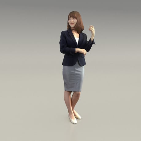 3D人物素材 [ お試し版 ] 013_W_Kana