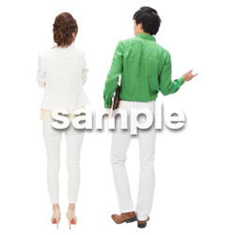 Cutout People　ビジネス-日本人　EE_185