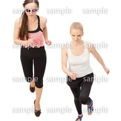 Cutout People　スポーツ 鳥瞰　CC_346