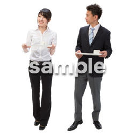 Cutout People　ビジネス-日本人　EE_071