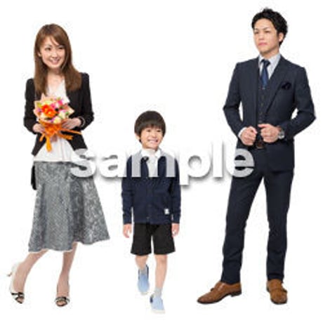 Cutout People　ファミリー　GG_011