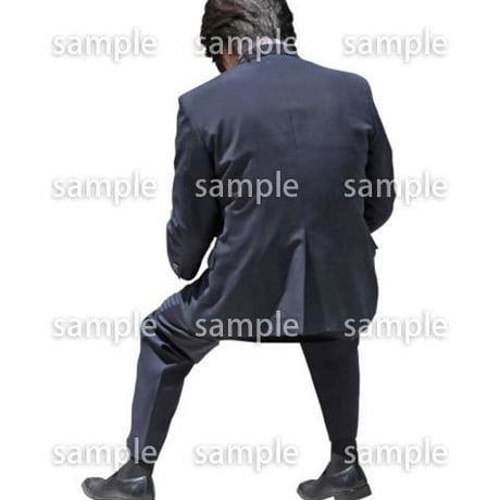人物切抜き素材　座る人Ⅱ編　Q_359