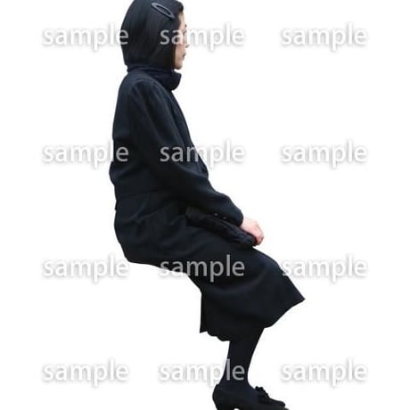 人物切抜き素材　男性女性編　A_423