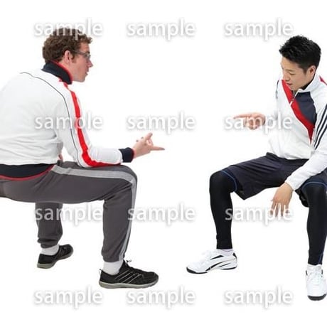 Cutout People　スポーツ　CC_299