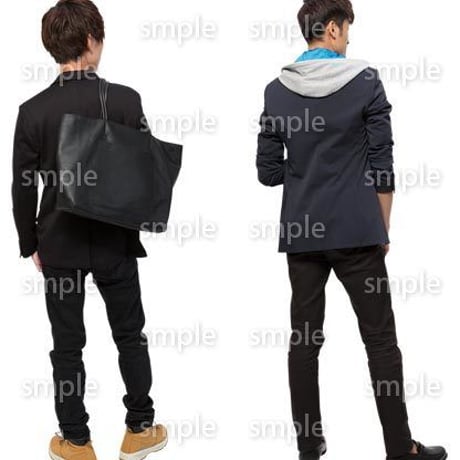 Cutout People　男性ペア　JJ_375