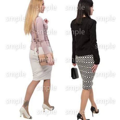 Cutout People　外国人ペア　JJ_484