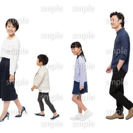 Cutout People　4人ファミリー　GG_233