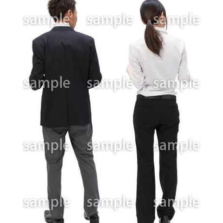 Cutout People　ビジネス-日本人　EE_075