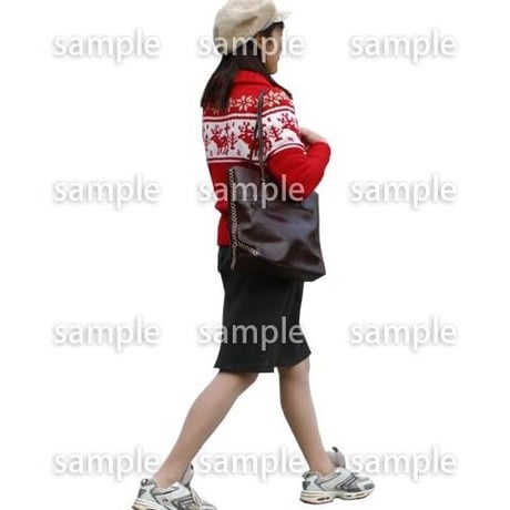 人物切抜き素材　男性女性編　A_284