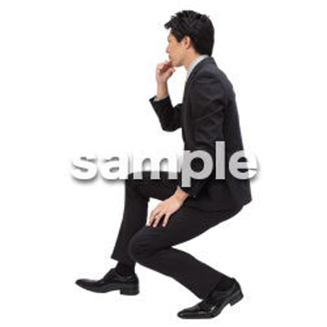Cutout People　ビジネス-日本人　EE_448