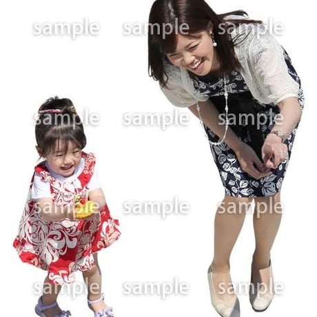 Cutout People　鳥瞰　人物　FF_147