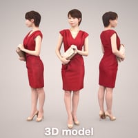 3D人物素材 [Posed]   023_Haru