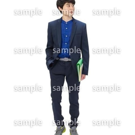 Cutout People　ビジネス-日本人　EE_286