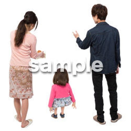 Cutout People　ファミリー　II_200