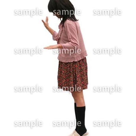 人物切抜き素材　リビング・散歩編　I_253