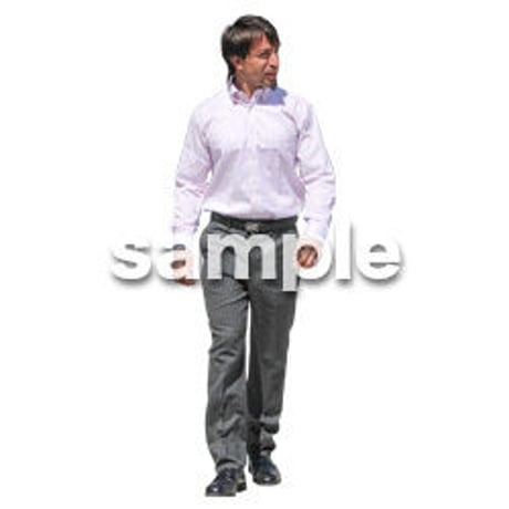 Cutout People　ビジネス　AA_166