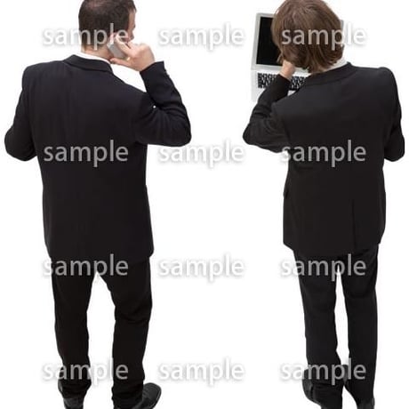 Cutout People　鳥瞰　人物　FF_005