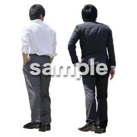 Cutout People　ビジネス-日本人　EE_595